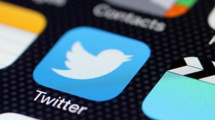 Ilustrasi aplikasi Twitter