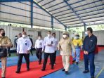 Foto : Menteri Pertahanan Prabowo Subianto melakukan kunjungan kerja ke Kawasan Energetic Material Center milik PT Dahana (Persero) di Subang, Jawa Barat, Senin (1/11) guna memeriksa kesiapan industri pertahanan, khususnya propelan di PT Dahana. (Dok.Humas Dahana). Foto : Menteri Pertahanan Prabowo Subianto melakukan kunjungan kerja ke Kawasan Energetic Material Center milik PT Dahana (Persero) di Subang, Jawa Barat, Senin (1/11) guna memeriksa kesiapan industri pertahanan, khususnya propelan di PT Dahana. (Dok.Humas Dahana).