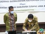 KANG JIMAT TANDATANGANI KERJASAMA SUBANG & SAEMUL GLOBALIZATION FOUNDATION KANG JIMAT TANDATANGANI KERJASAMA SUBANG & SAEMUL GLOBALIZATION FOUNDATION